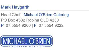 Michael O'Brien Catering